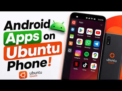 Run Android Apps on Ubuntu Touch Linux Phone!