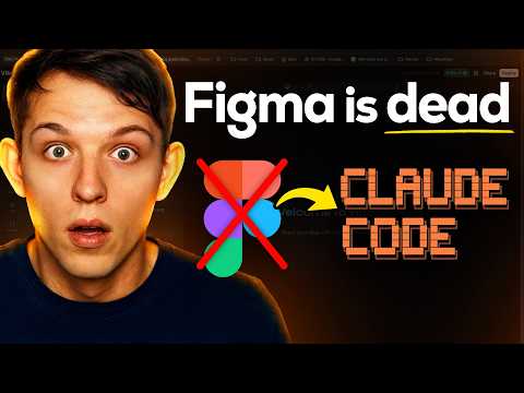 Claude Code can Design Now (Figma is officially in trouble)