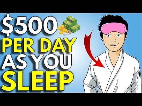 5 Ways To Make Money While You Sleep | How To Make Passive Income
