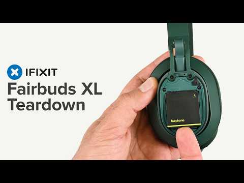 Fairbuds XL Gen 2 Are the Most Repairable Headphones We’ve Ever Opened