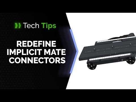 Editing the Definition of Mate Connectors in Onshape - Tech Tip