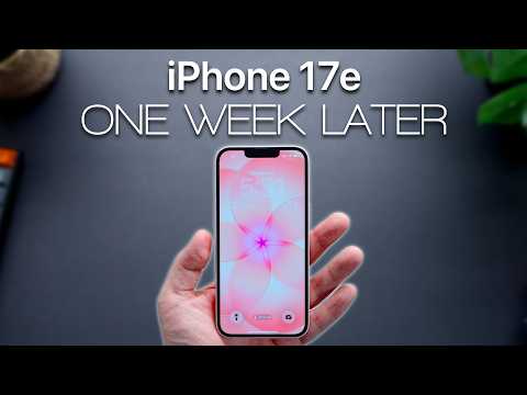 iPhone 17e One Week Later - Deceptively Good!!
