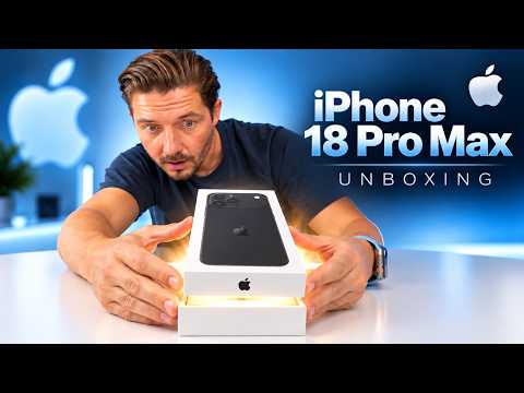 iPhone 18 Pro Max Unboxing – This Is Finally PRO!