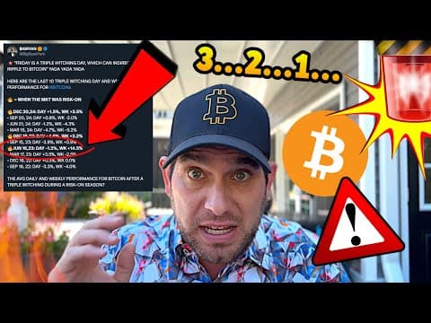 🚨 BITCOIN ALERT!!! LESS THAN 24 HOURS LEFT!!!!!! ARE YOU PREPARED?!!!!