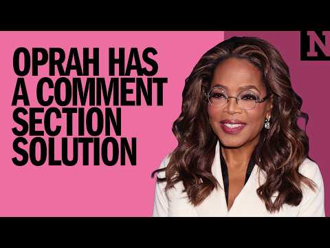 Oprah Has a Comment Section Solution