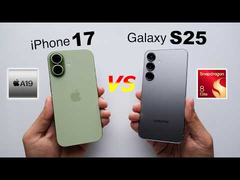 iPhone 17 vs Samsung S25 Speed Test 🔥 WOW! (HINDI)