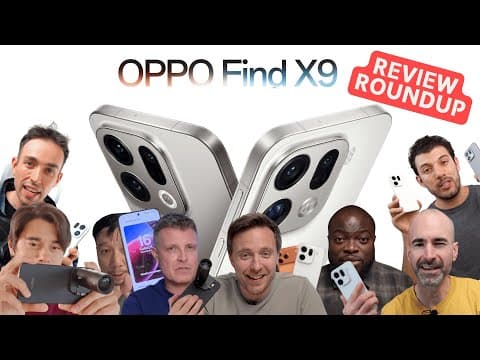OPPO Find X9 Pro Review Roundup: 7,500mAh MONSTER w/ 200MP Zoom & 4K120 LOG