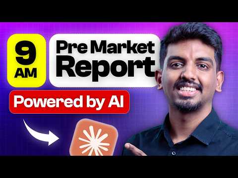 How to Use AI to Analyse Premarket Data (Step-by-Step)