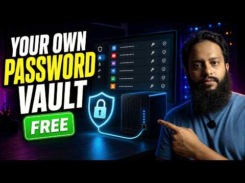 Host Your Own Password Manager at Home For Free!