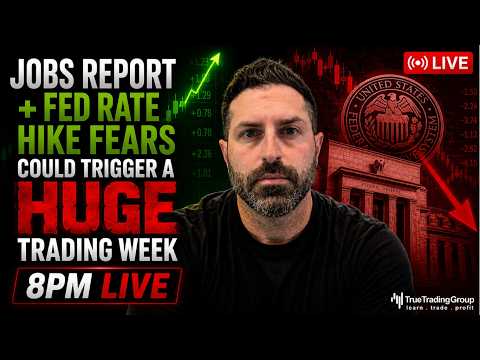 🚨Stock Market Outlook: Jobs Report + Fed Rate Hike Fears Could Trigger a HUGE Trading Week | 8PM ET