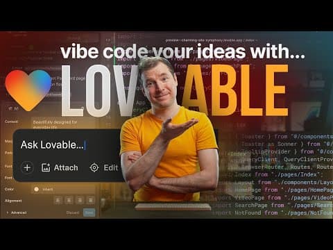 Lovable Vibe Coding Crash Course 2026