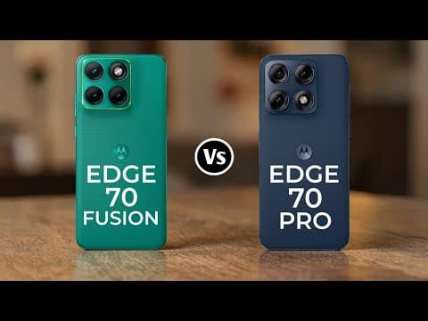 Motorola Edge 70 Fusion Vs Motorola Edge 70 Pro