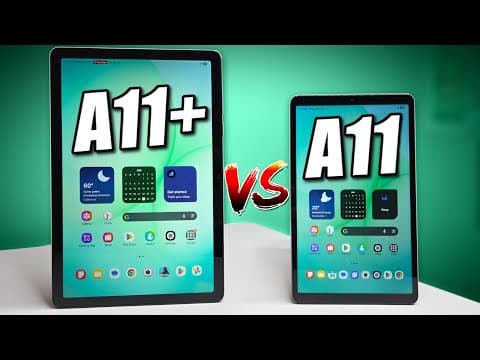 Samsung Galaxy Tab A11+ vs Galaxy Tab A11: What's the Difference???