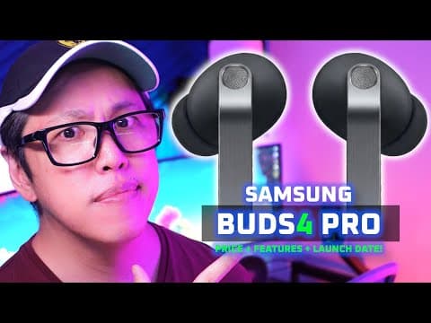 Samsung Buds4 Pro launching soon... 🤔