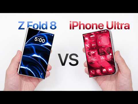 iPhone Ultra vs Galaxy Z Fold 8 - Early Look with Case Models!