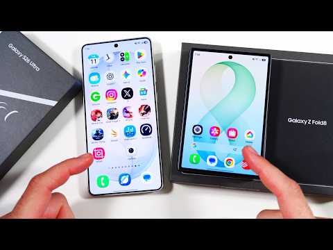 Galaxy S26 Ultra vs Galaxy Z Fold 8 Speed Test