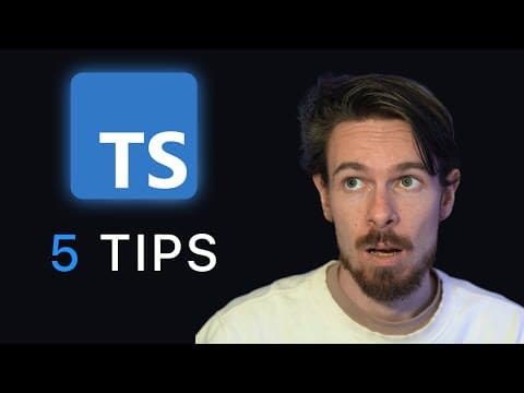 5 Typescript tips you NEED to know