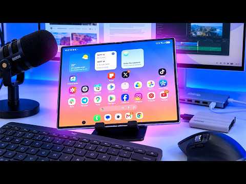 I replaced my laptop with a Samsung Fold 8
