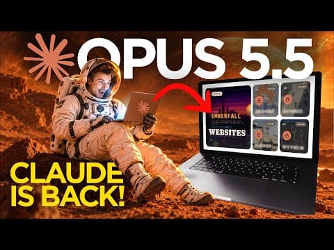 Claude Opus 5.5 - 5 Real Uses and One BIG Website Showdown!