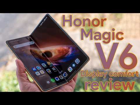Honor Magic V6 PWM and dithering display comfort review