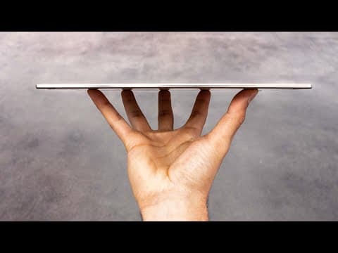 The World’s Thinnest Paper Tablet