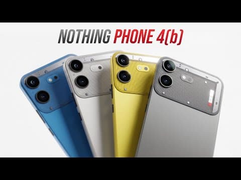 Nothing Phone (4b) - Unique in Budget!