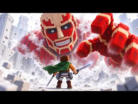 HOLY SH*T.. Claude just built me AOT x Minecraft video game