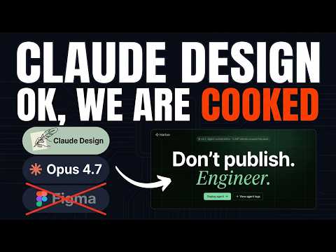 RIP FIGMA: OPUS 4.7 + CLAUDE DESIGN IS ABSOLUTELY INSANE