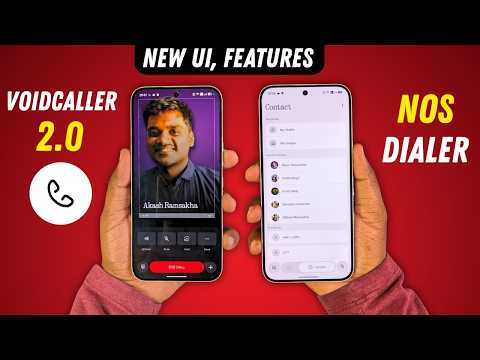 Voidcaller 2.0 is the Best Nothing OS Inspired Dialer App? 🚀