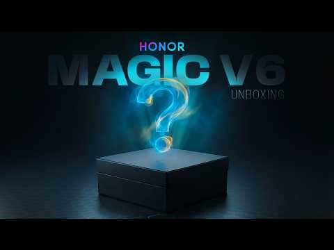 Honor Magic V6 Unboxing | The Thinnest Foldable Yet?