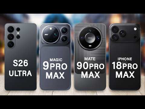 Huawei Mate 90 Pro Max Vs iPhone 18 Pro Max Vs Honor Magic 9 Pro Max Vs Samsung S26 Ultra