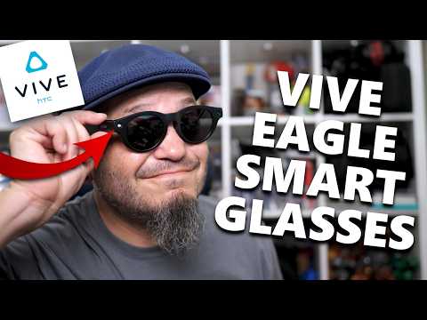 HTC Vive Eagle First Impressions: THE Alternative AI Glasses!
