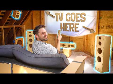 I Built a Fake Home Theater in the Tech House…
