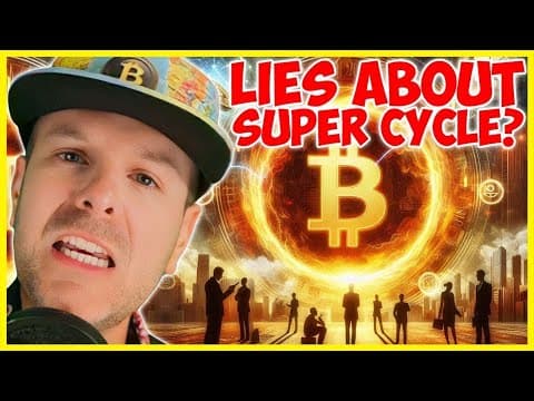 THEY’RE LYING TO YOU ABOUT SUPERCYCLE –THIS HAPPENS INSTEAD