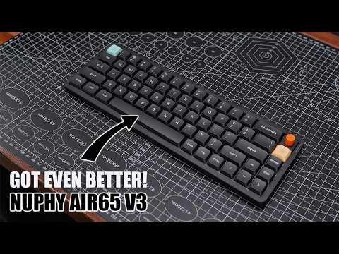 The Best Compact Low Profile Keyboard got even BETTER! - NuPhy Air65 V3 Review