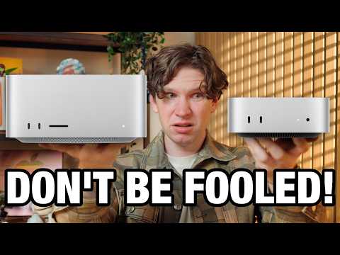 M5 Pro Mac mini VS M5 Max Mac Studio - DON'T BE FOOLED!