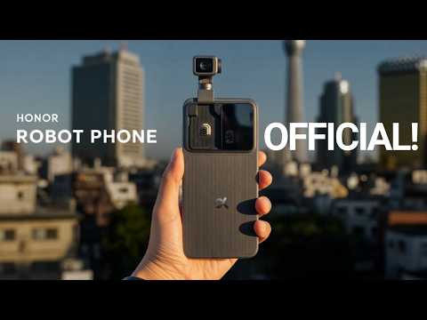 Honor Robot Phone - OFFICIAL LAUNCH!