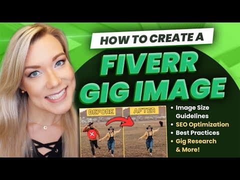 How to Create a Fiverr Gig Image | Design Tips, Size Guidelines & Best Practices