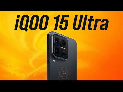 iQOO 15 Ultra - PEAK PERFORMANCE!