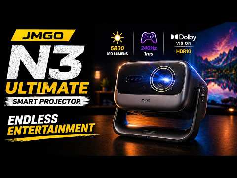 JMGO N3 Ultimate Review – AI Spatial Memory + 4K Laser Projector That Sets Itself Up