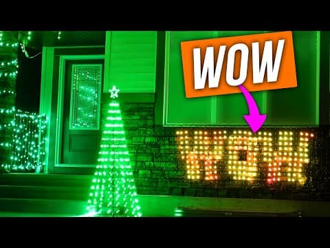 Exploring and Installing the Govee Net Lights!