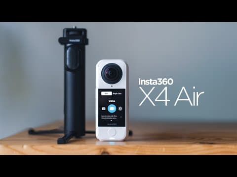 Insta360 X4 Air: Portable 8K 360 camera!
