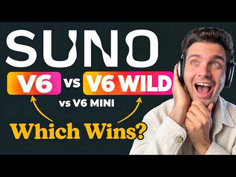 Suno V6 vs Wild vs Mini: I Tested 150 Songs (Full Review)