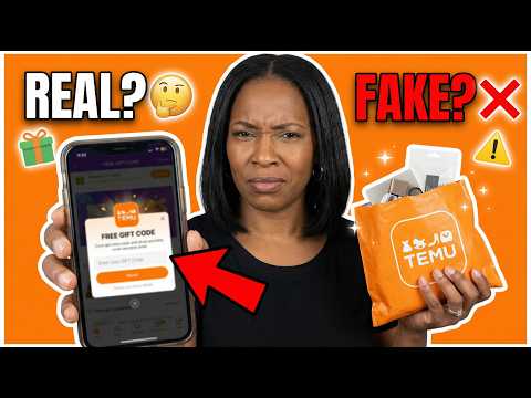 Temu FREE Gift Code 🚨 Real or Fake? Honest Review
