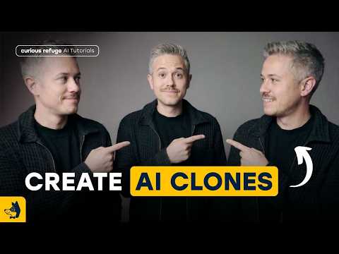 I Cloned Myself with AI… Here’s the NEW Workflow