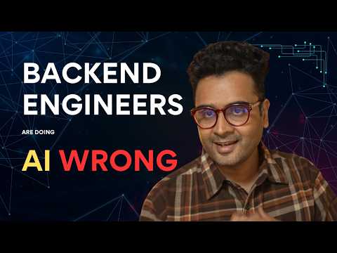 Backend Engineers Are Transitioning to AI the Wrong Way