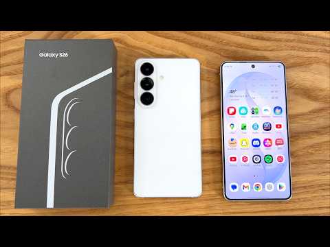 Samsung Galaxy S26 Unboxing & First Impressions!