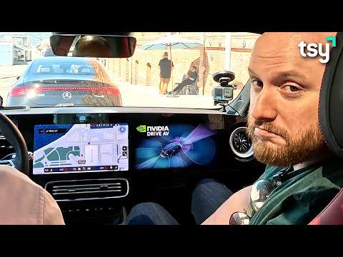 I Tested NVIDIA's Self Driving Car... Is Tesla In Trouble?