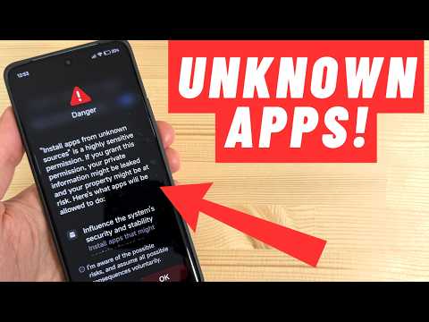 How to Install UNKNOW APPS on Xiaomi REDMI Note 15 & 15 Pro