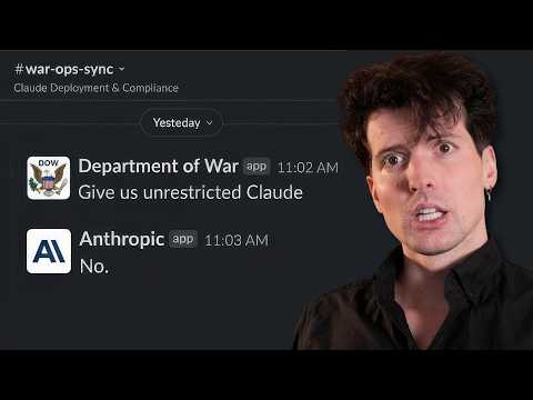 Trump actually threatened Anthropic (this is bad…)